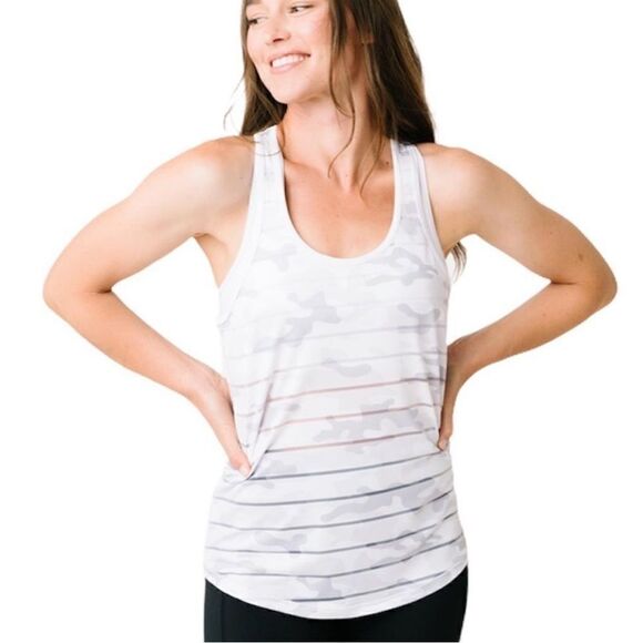 Zyia Active Havana Tank White Camo - Picture 1 of 9
